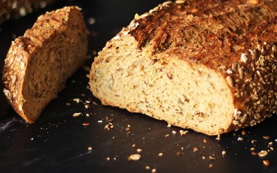 Freshly baked bread