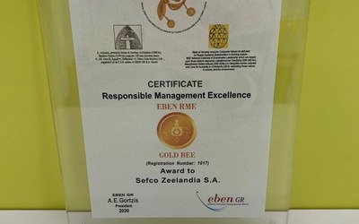 Social Responsibility Award for Sefco Zeelandia!